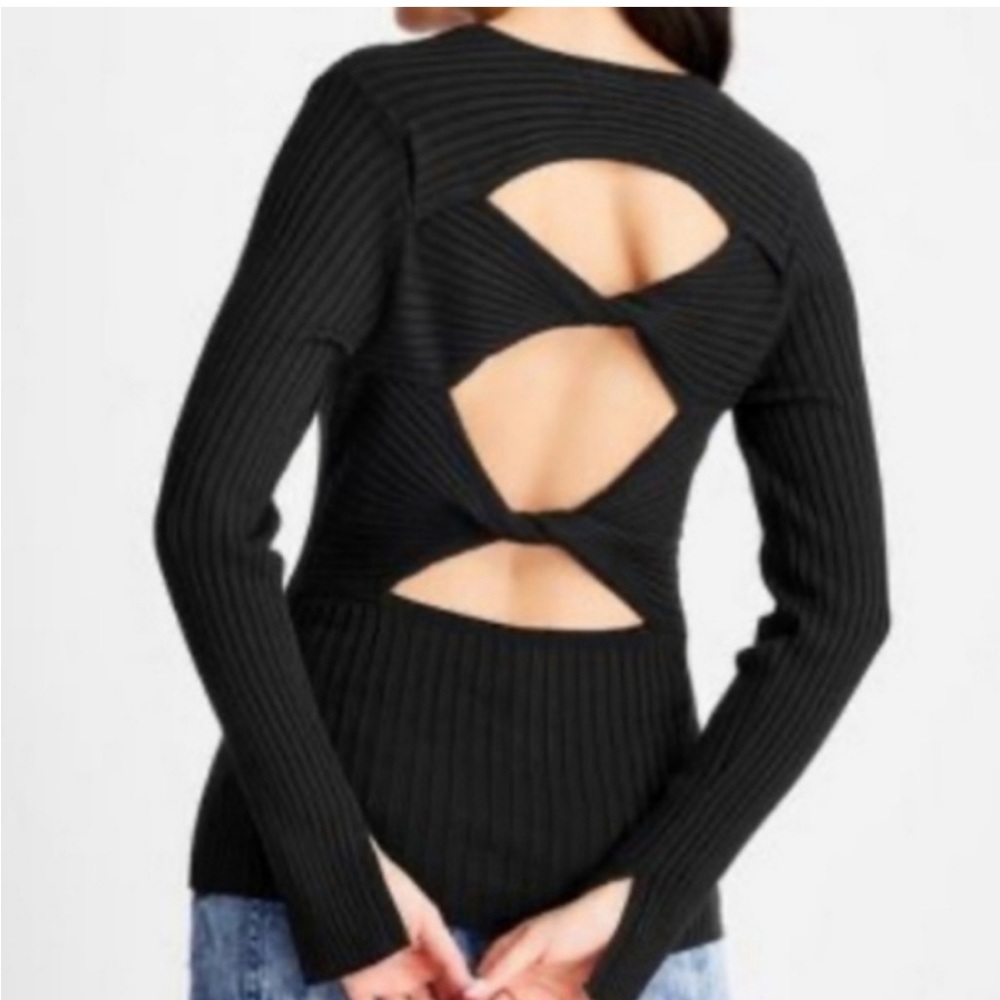 Future Collective CUTOUT sweater - L